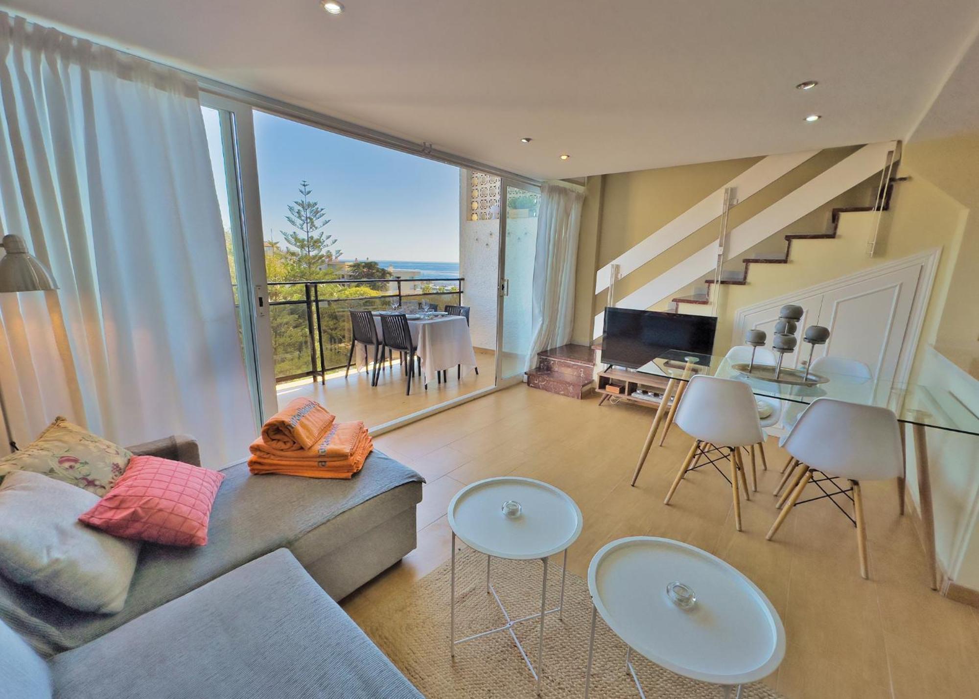 Appartement Skol 412. Renovated Two Bedrooms Duplex With Sea View. Marbella
